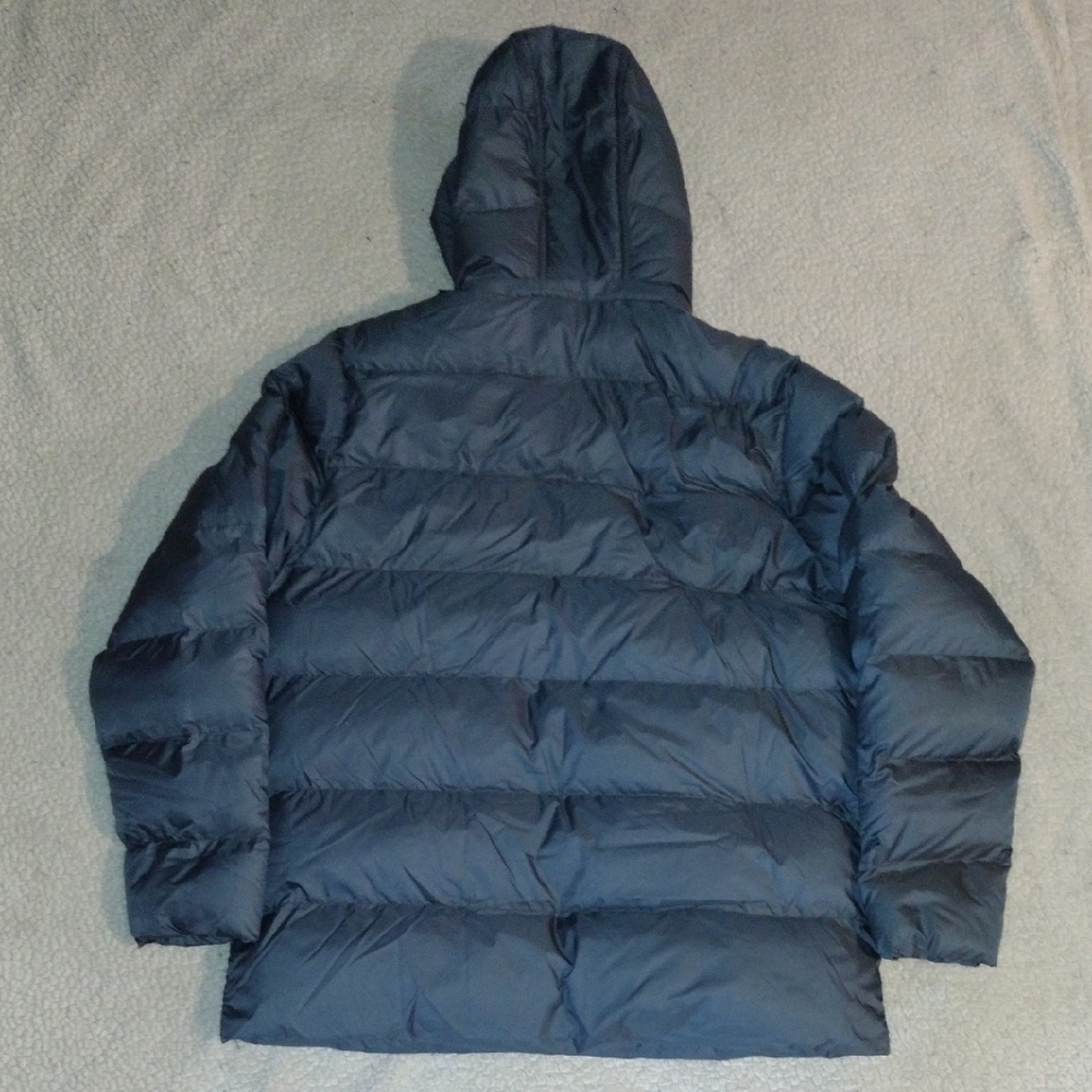 NWOT 32 Degrees Heat Size Medium Puffer Zip Up Hooded Down Jacket Slate Grey - Picture 2 of 5